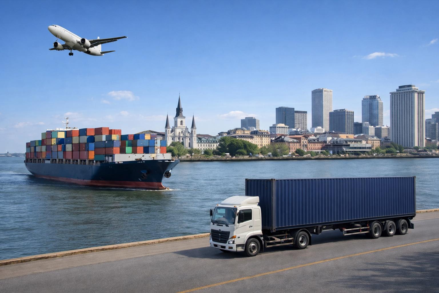 Shipping from Shenzhen to New Orleans: Costs, Transit Time & Freight Options (2026)