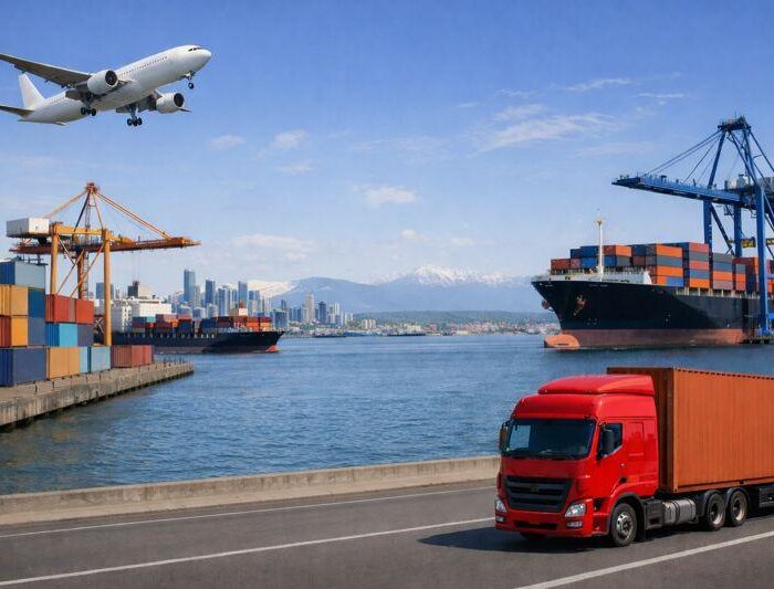 Transportation logistics company from China to Canada