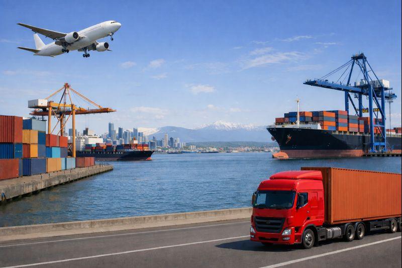 Transportation logistics company from China to Canada