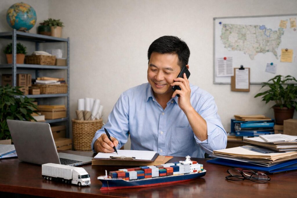 Bulk transportation logistics company from China to the United States