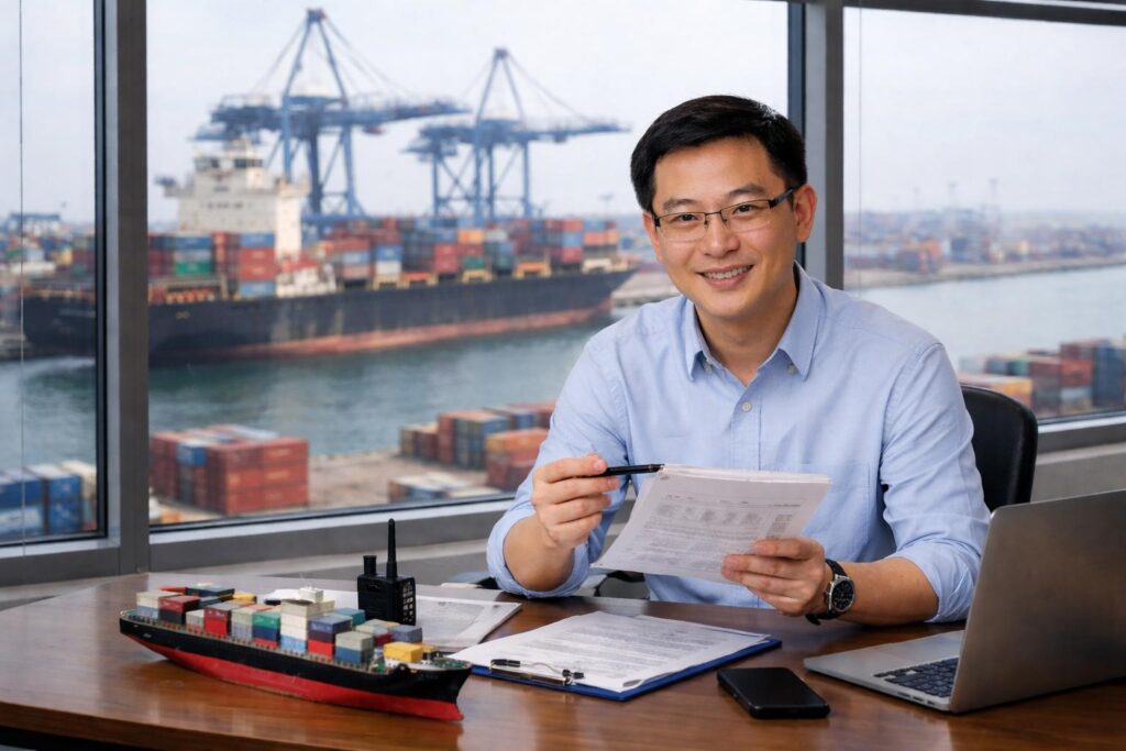 Chinese logistics companies providing maritime and air freight transportation services from China to the United Arab Emirates
