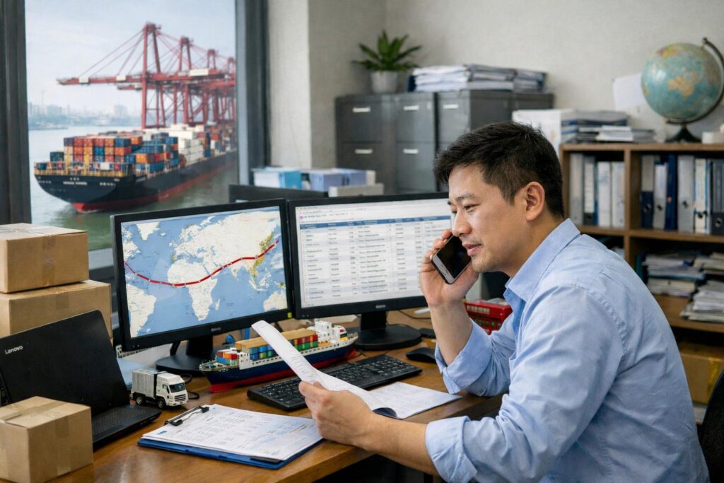 Ocean freight forwarding company - freight agent from Shenzhen to Southampton