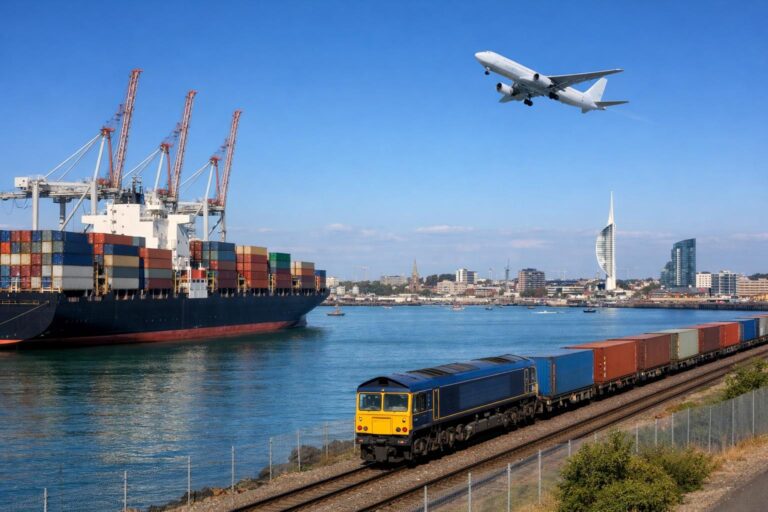 Shipping From Shenzhen to Southampton (2026): Sea Freight, Air Freight, Costs, Transit Time, FCL/LCL & UK Customs Clearance