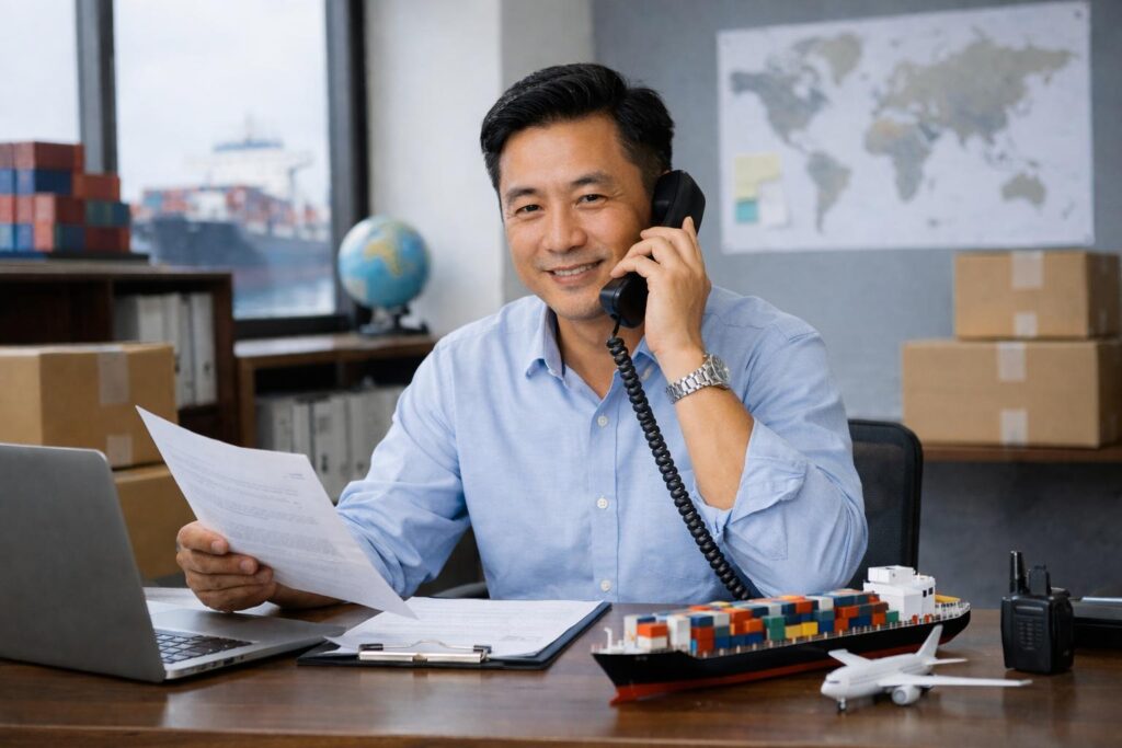 خطرناک سامان کی نقل و حمل کے لیے ذمہ دار چینی لاجسٹک کمپنی - فریٹ فارورڈر