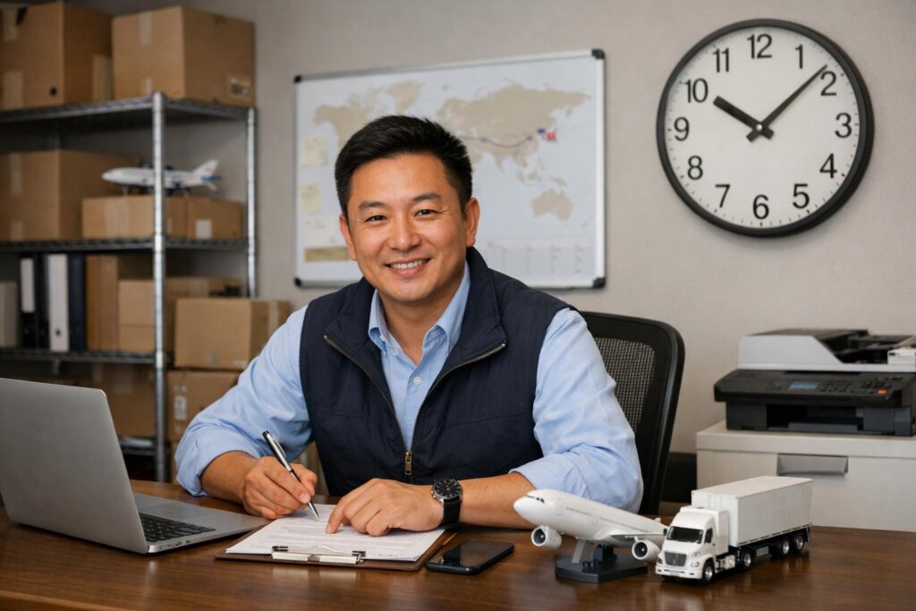 Air freight logistics company from China to the United States