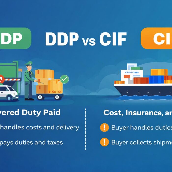 DDP vs CIF-Which Is Better for USA Imports