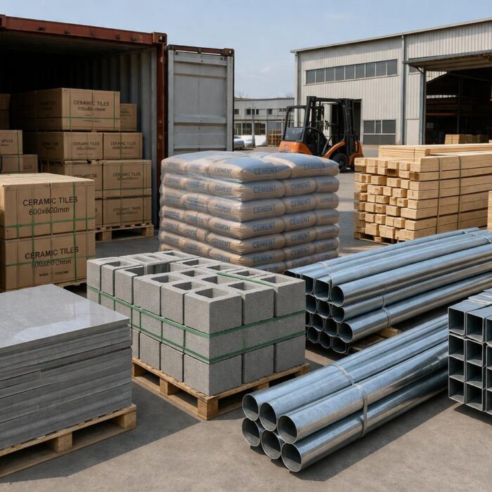 How to Ship Building Materials from China to USA