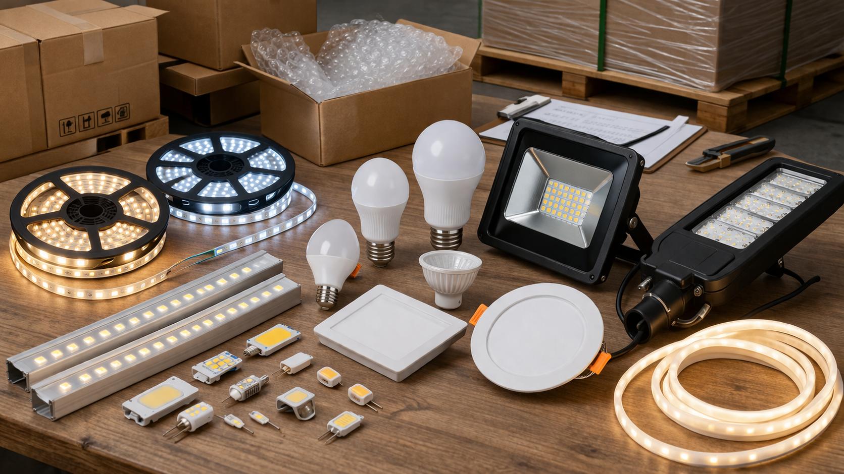 How to Ship LED Lights from China to USA