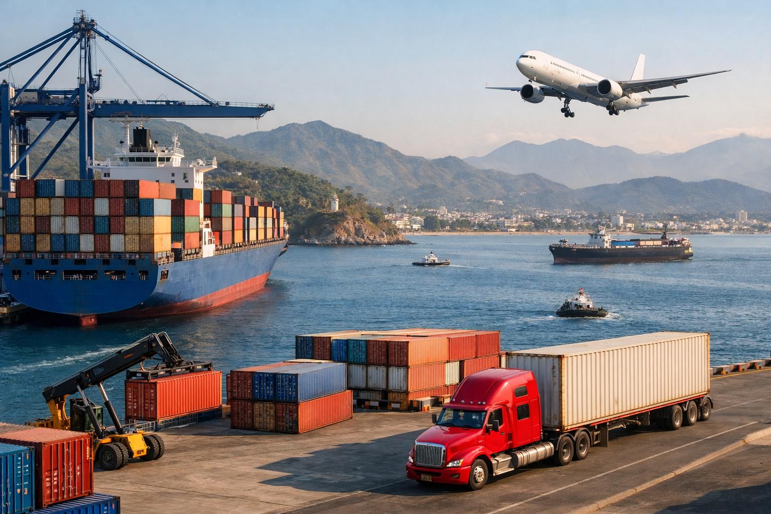 Shipping from China to Manzanillo, Mexico