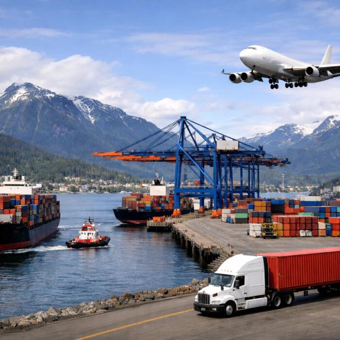 Shipping from China to Prince Rupert