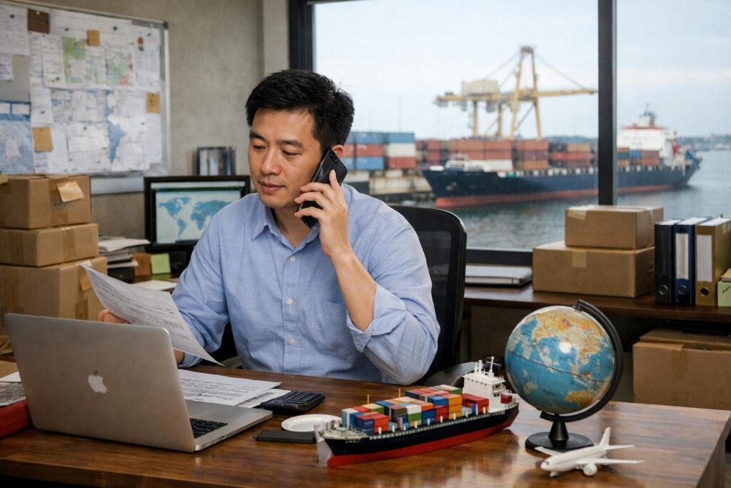 The Chinese logistics company responsible for full container transportation and less-than-container-load transportation in Mexico