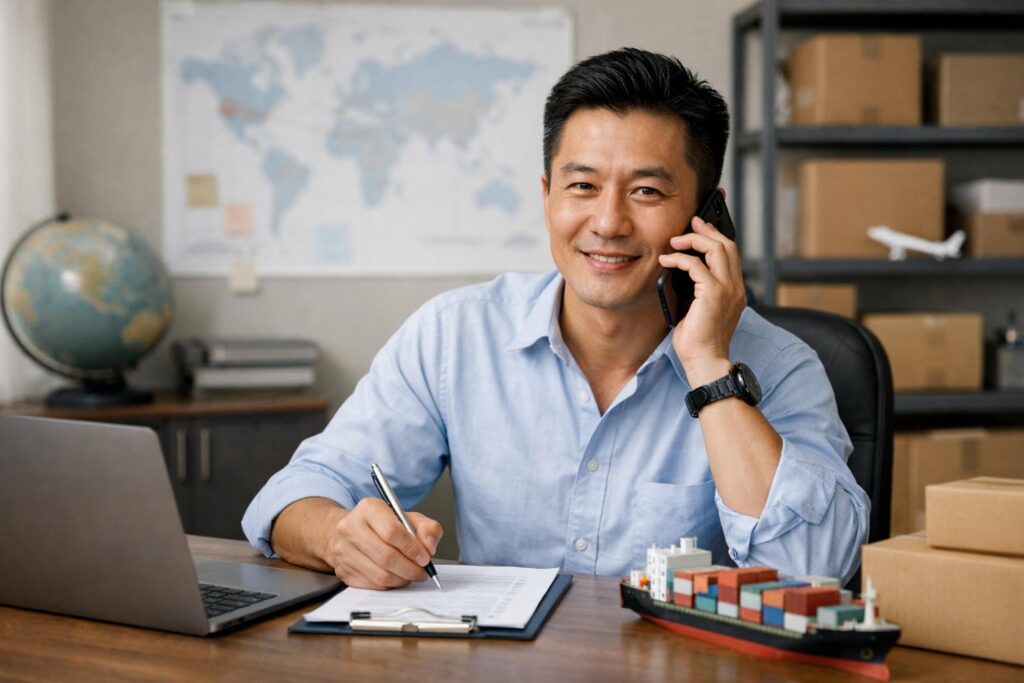 International logistics company providing shipping services from China to Puerto Rico