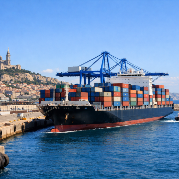 Námořní přeprava z Číny do Francie – náklady, doba přepravy, FCL vs. LCL, přístavy a celní průvodce