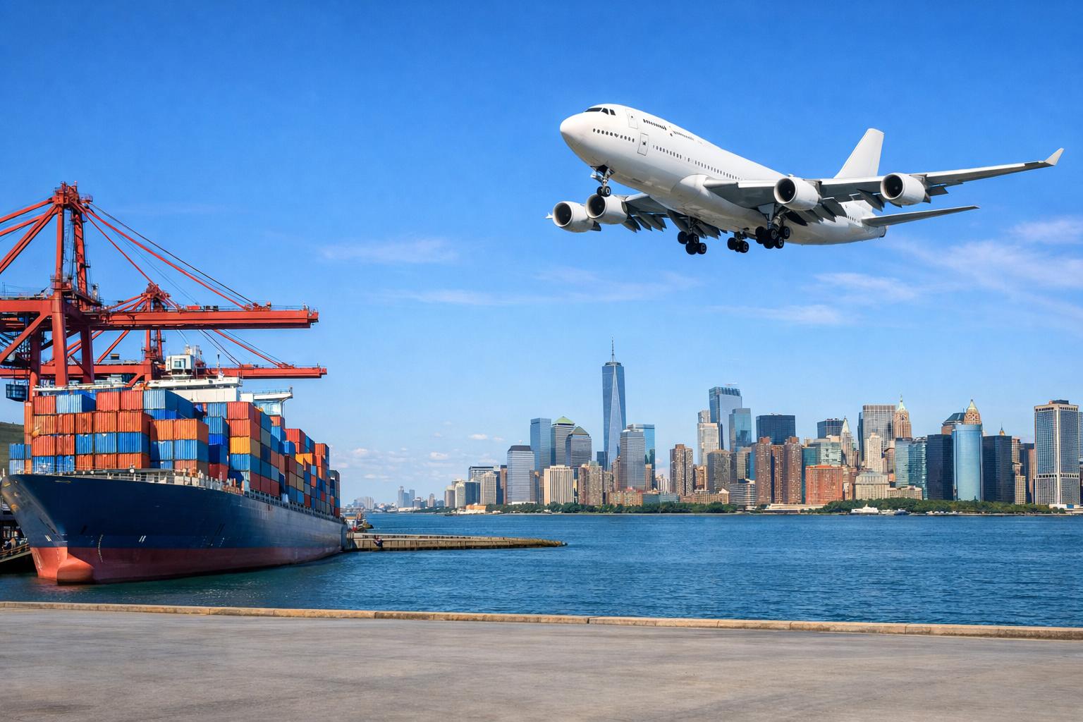 Zeevracht versus luchtvracht van China naar de VS: kosten, transittijd en de beste verzendmethode voor uw vracht.