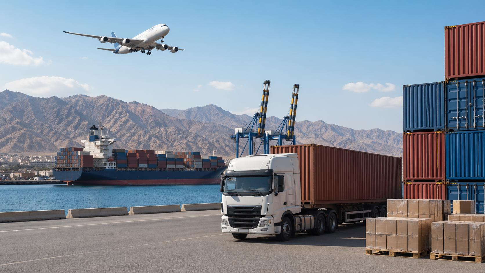 Shipping Cost from China to Jordan