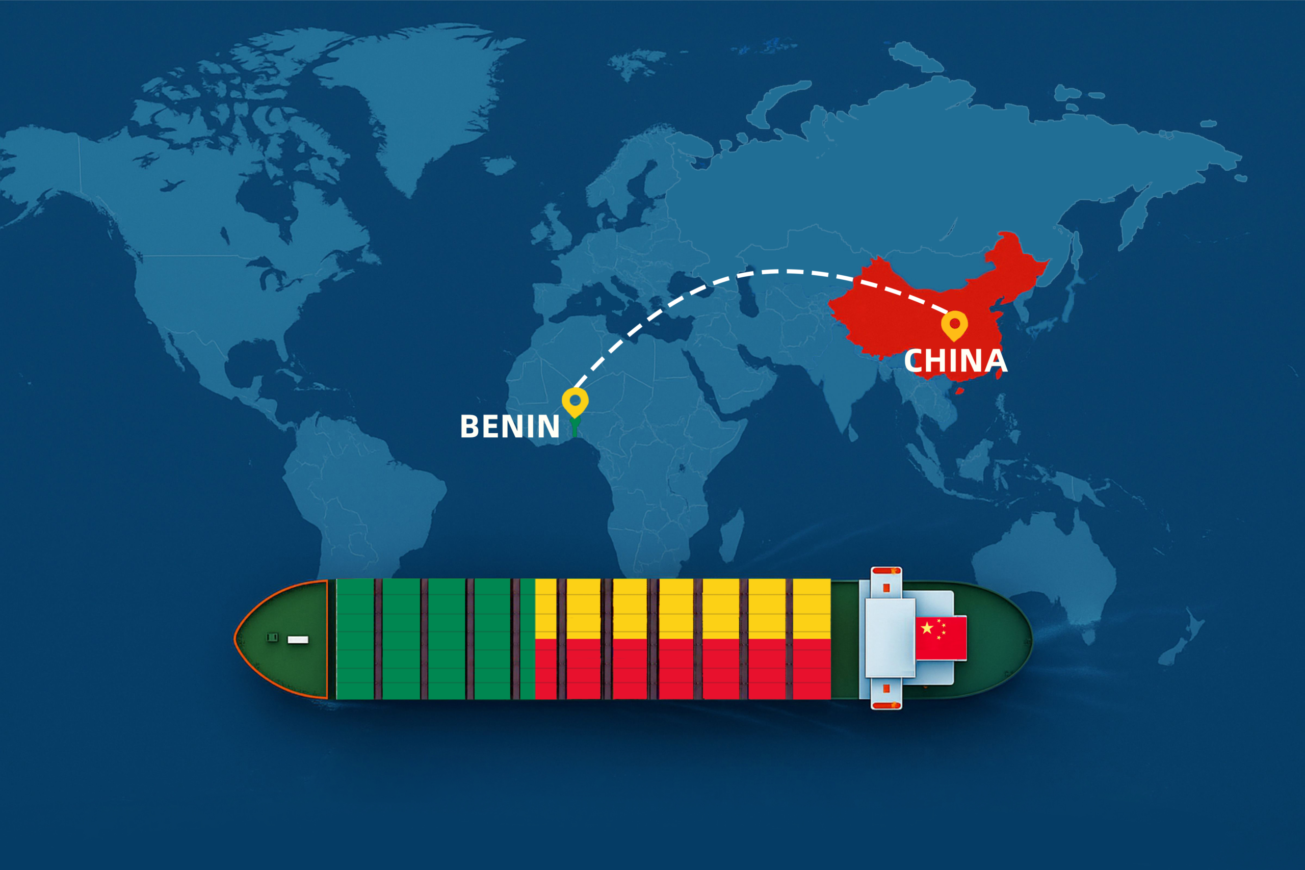 Shipping From China to Benin: Complete Guide to Sea Freight, Air Freight, Cost, Transit Time, and Customs Clearance