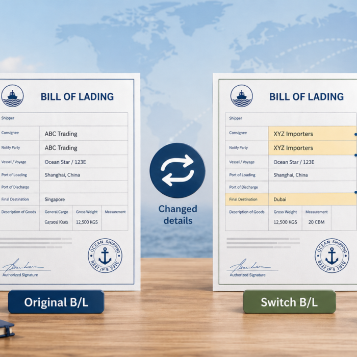 What Is a Switch Bill of Lading