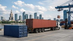20ft and 40ft container shipping from China to Poland by sea freight