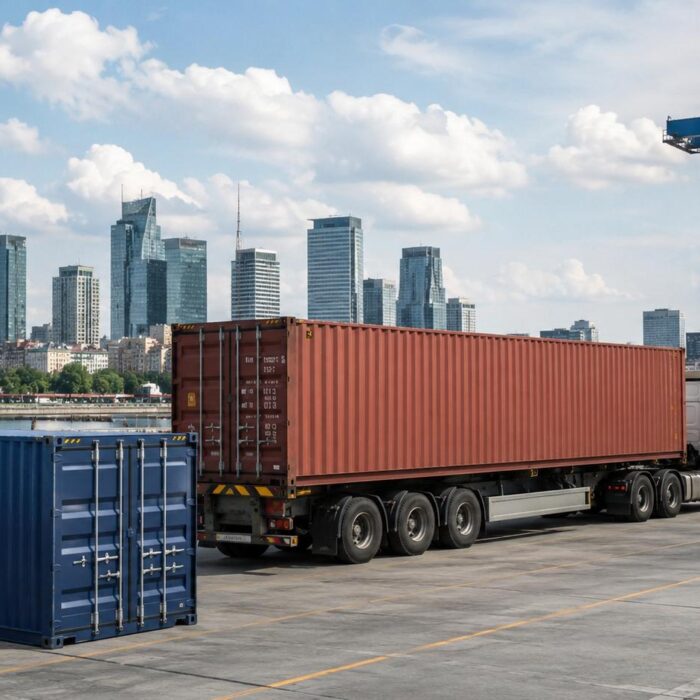 20ft and 40ft container shipping from China to Poland by sea freight