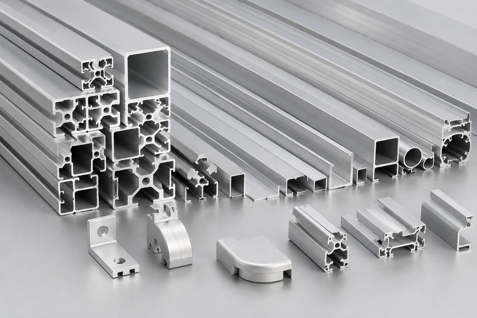 Aluminum extrusion profiles and industrial aluminum products for shipping from China