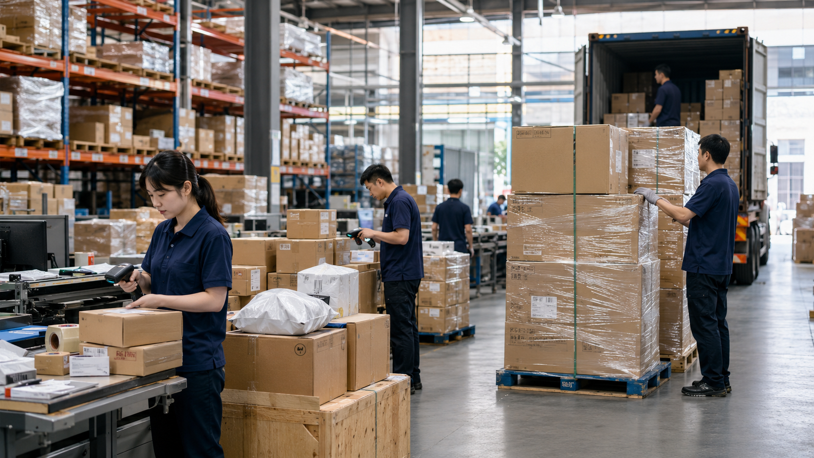 China Warehouse Consolidation Service-Combine Multiple Suppliers Into One Shipment