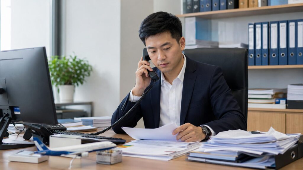 Chinese freight forwarder managing aluminum profile shipping from China