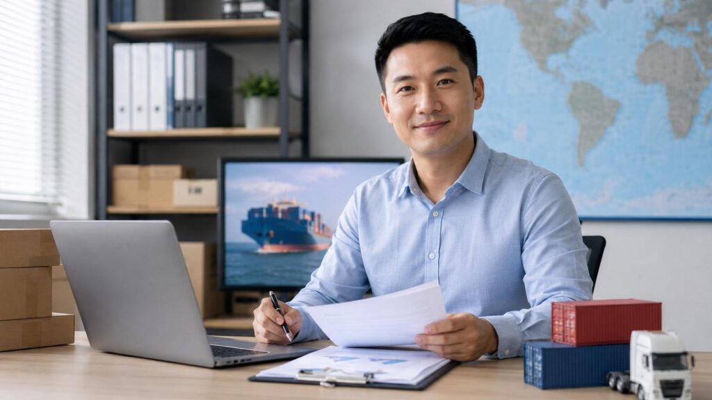 China to Spain sea freight forwarder discussing ocean shipping and customs clearance