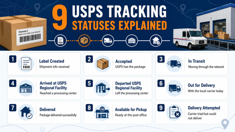 9 USPS Tracking Statuses Explained: Meanings and What to Do