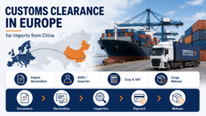 Customs Clearance in Europe for Imports from China: VAT, EORI & Customs Guide (2026)
