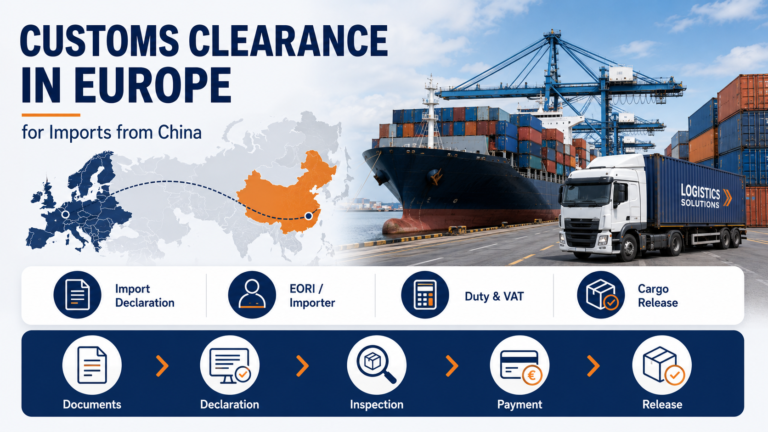 Customs Clearance in Europe for Imports from China