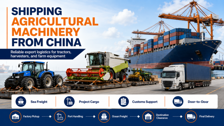 Shipping Agricultural Machinery from China: Complete Import Guide