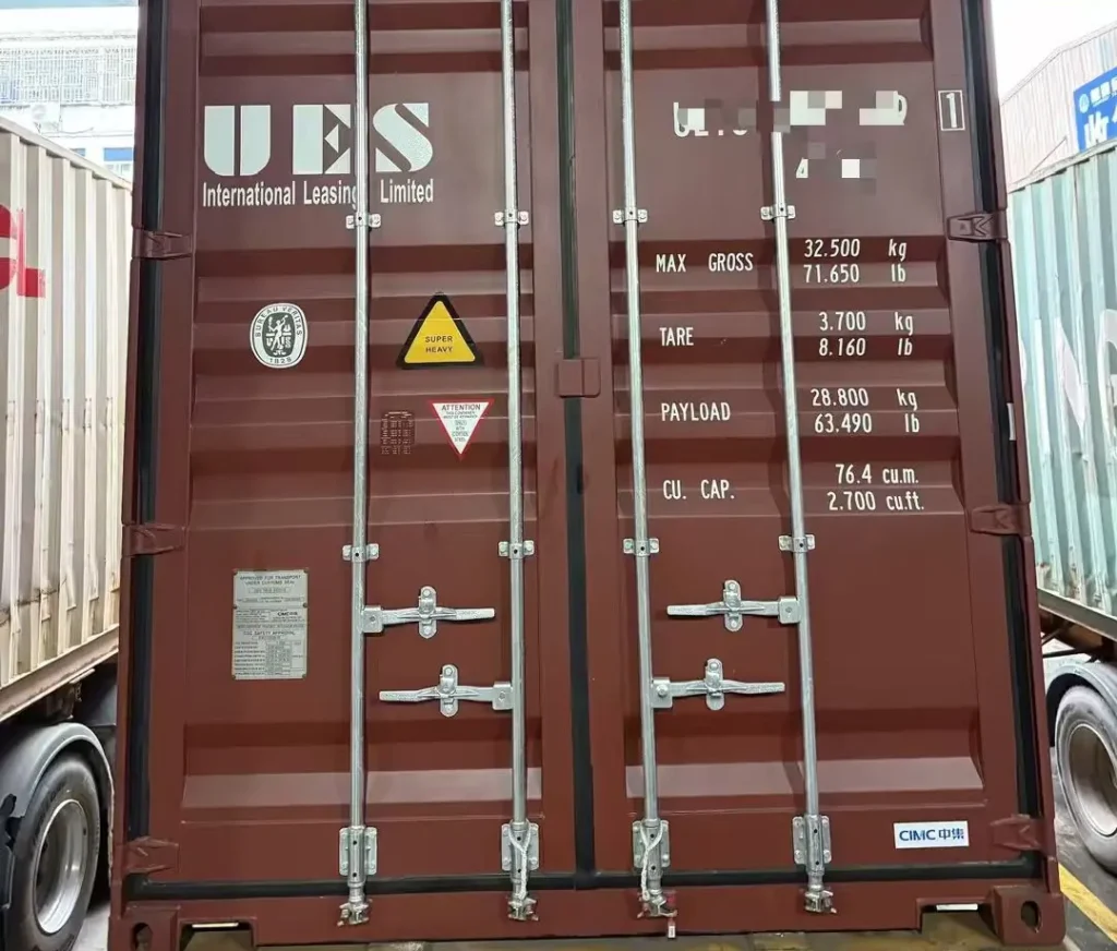 Sealed Container for DDP Guitar Shipping to the USA