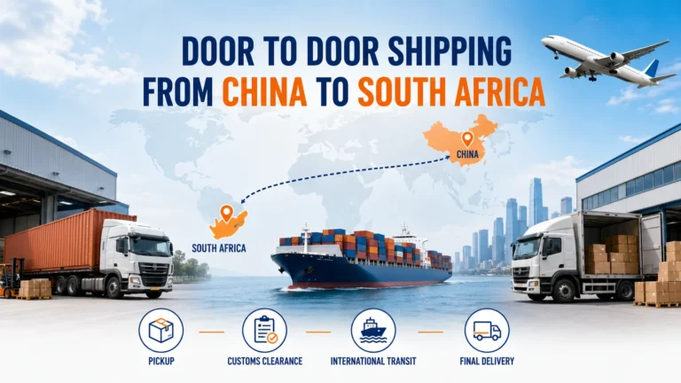 Door to Door Shipping from China to South Africa (2026) | Cost & Time