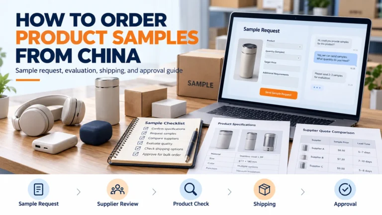How to Order Product Samples from China