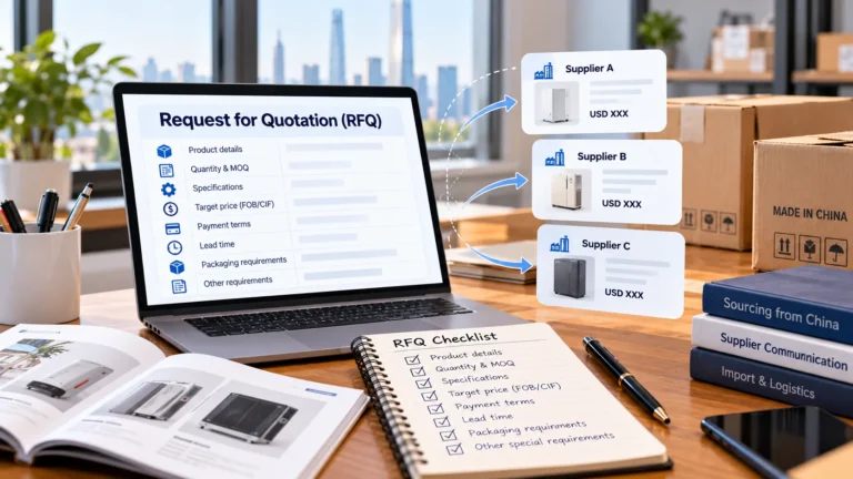 How to write an RFQ to Chinese suppliers with product requirements and quotation documents
