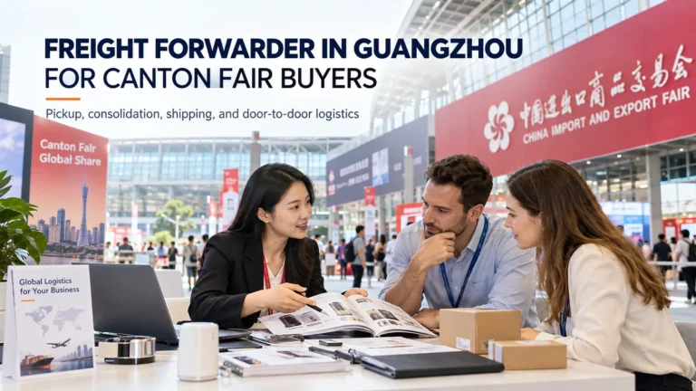 Freight Forwarder in Guangzhou for Canton Fair Buyers