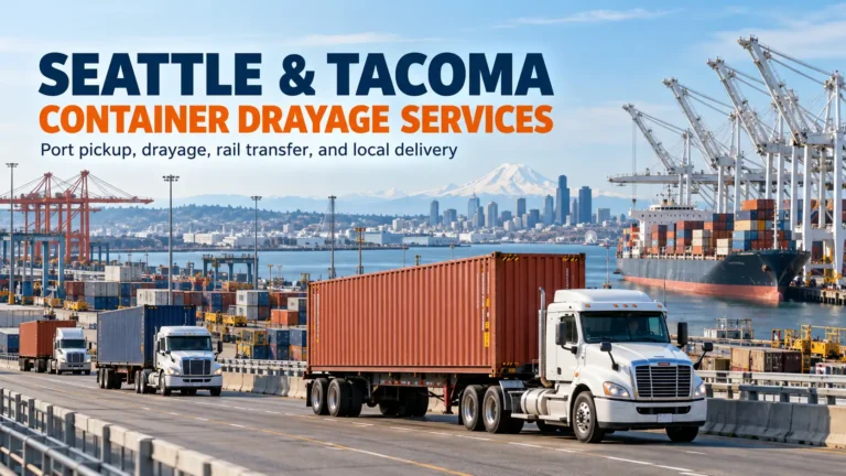 Seattle & Tacoma Container Drayage Services